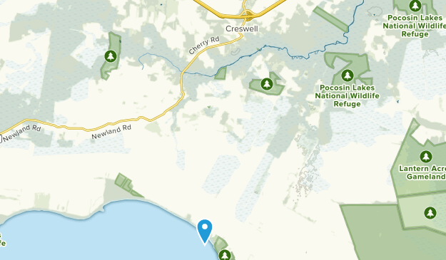 Creswell, North Carolina Map
