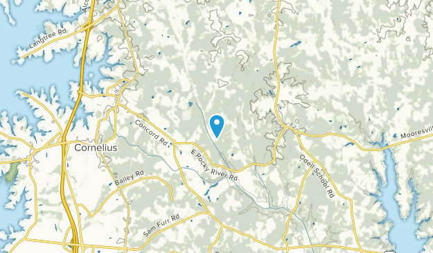 Davidson, North Carolina Map