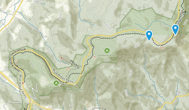 Deep Gap, Caroline du Nord Map