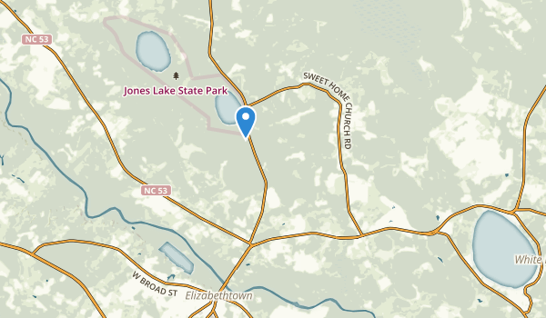 Elizabethtown, North Carolina Map