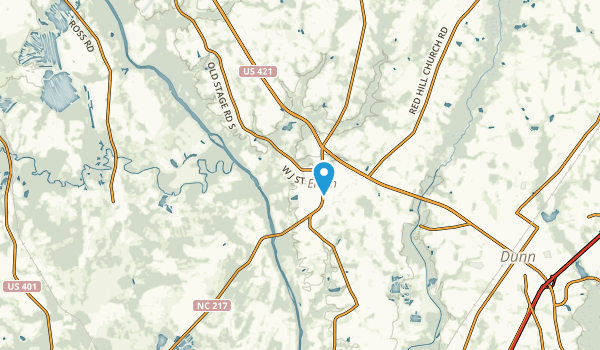 Erwin, North Carolina Map