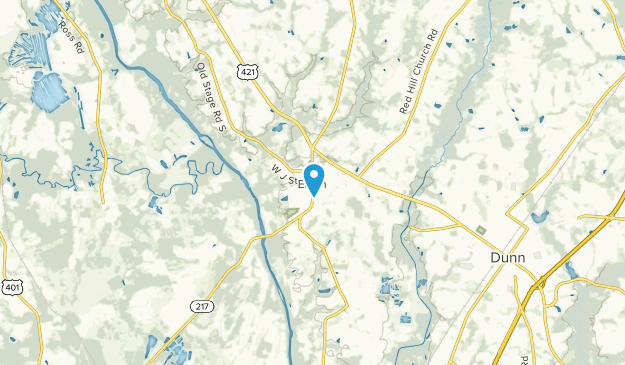 Erwin, North Carolina Map