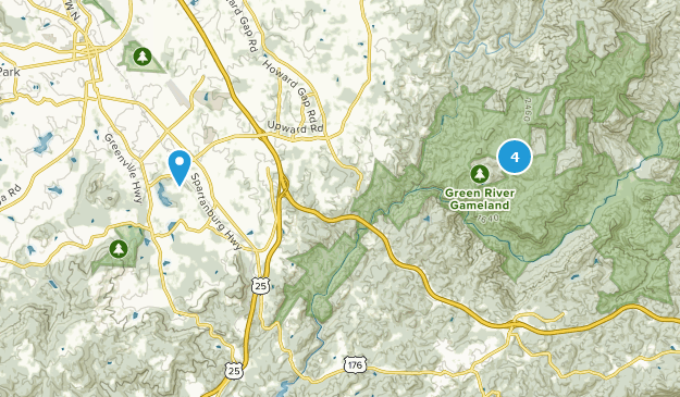 Flat Rock, North Carolina Map