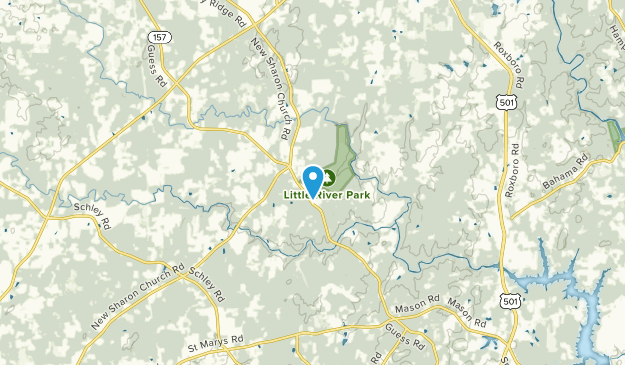 Fox Run, North Carolina Map