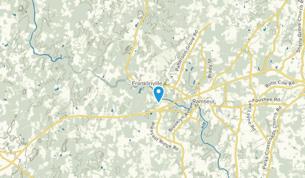 Franklinville, North Carolina Map