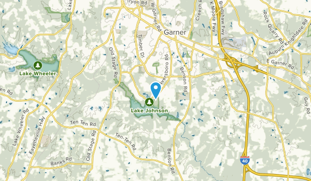 Garner, North Carolina Map