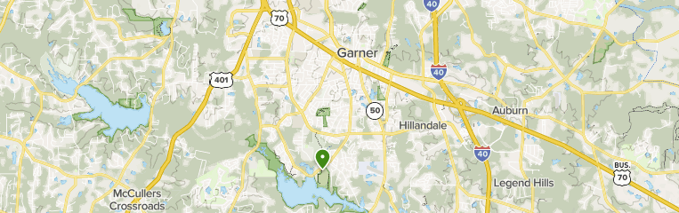 Map Of Garner North Carolina
