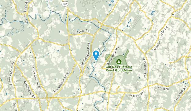 Georgeville, North Carolina Map