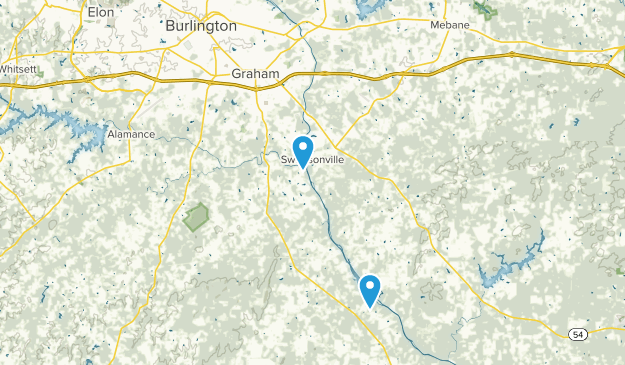 Graham, North Carolina Map