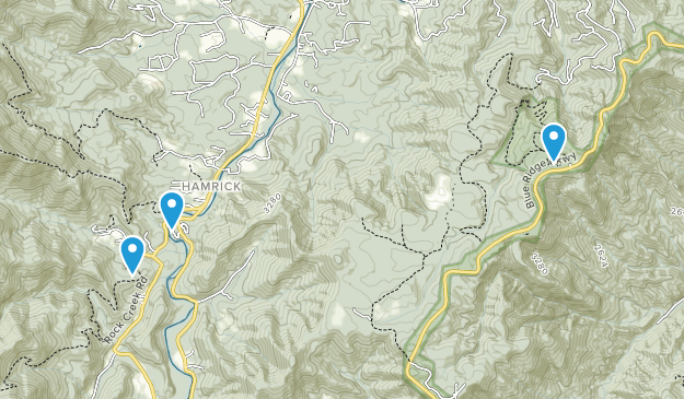 Hamrick, North Carolina Map