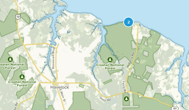 Havelock, Caroline du Nord Map