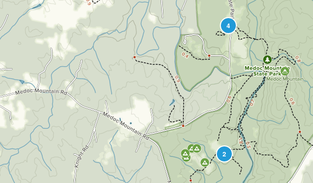 Hollister, North Carolina Map