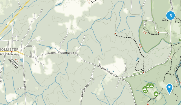 Hollister, Caroline du Nord Map