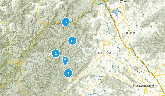 Horse Shoe, Caroline du Nord Map