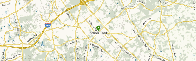 Map Of Indian Trail North Carolina