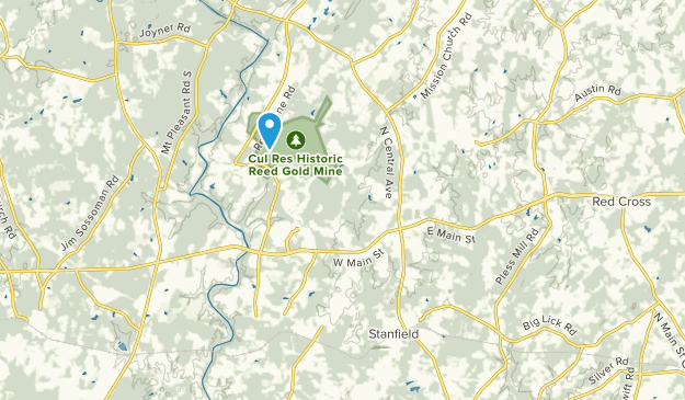 Locust, North Carolina Map