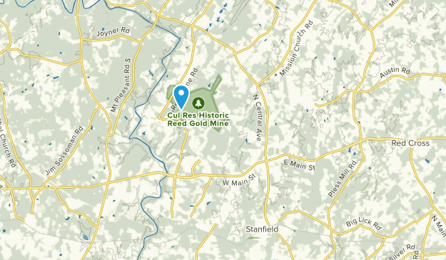 Locust, North Carolina Map