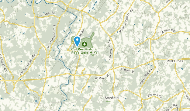 Locust, Caroline du Nord Map