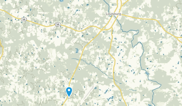 Louisburg, Caroline du Nord Map