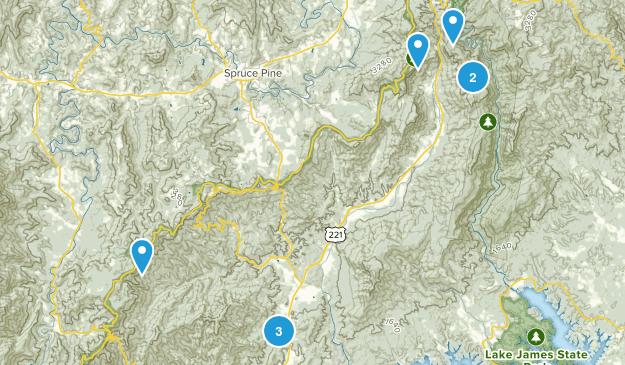 Marion, North Carolina Map
