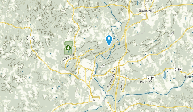 Mayodan, North Carolina Map