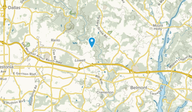 McAdenville, North Carolina Map