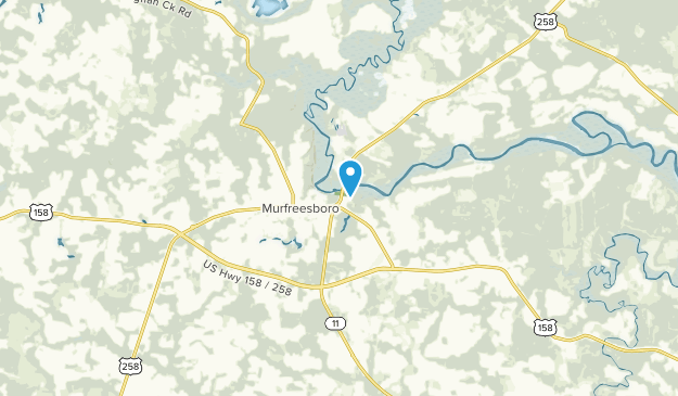 Murfreesboro, North Carolina Map