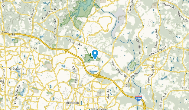 Neuse, North Carolina Map