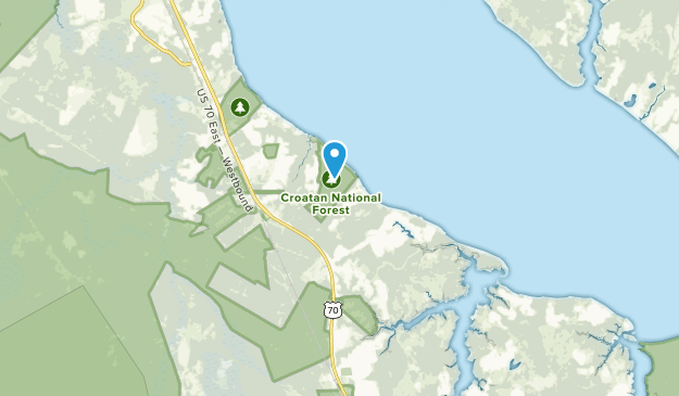 Neuse Forest, North Carolina Map