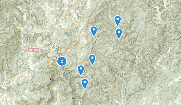 Newland, North Carolina Map