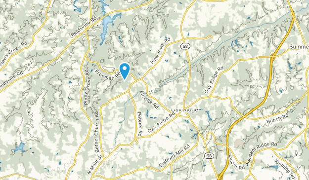 Oak Ridge, North Carolina Map
