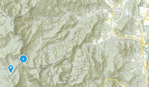 Otto, North Carolina Map