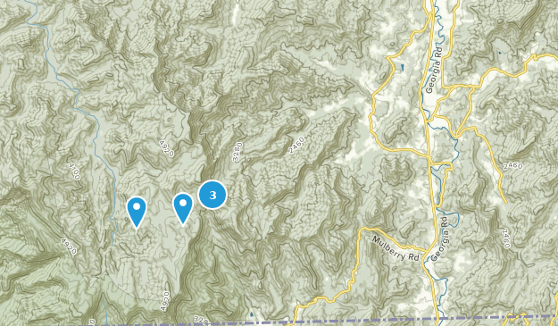 Otto, North Carolina Map