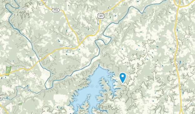 Pine Hall, North Carolina Map