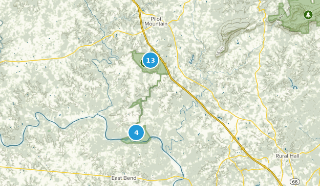 Pinnacle, Caroline du Nord Map