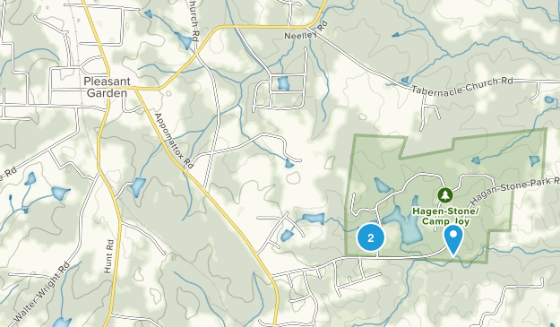 Pleasant Garden, North Carolina Map