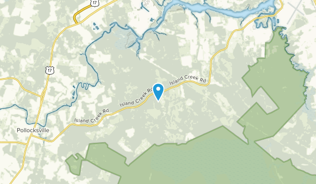 Pollocksville, North Carolina Map