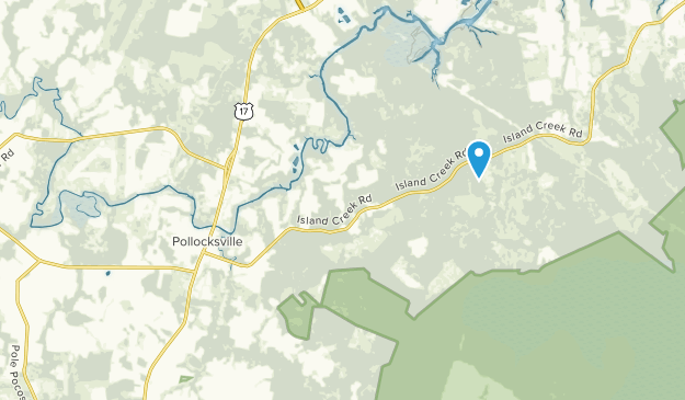 Pollocksville, Caroline du Nord Map