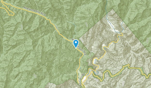 Ravensford, North Carolina Map