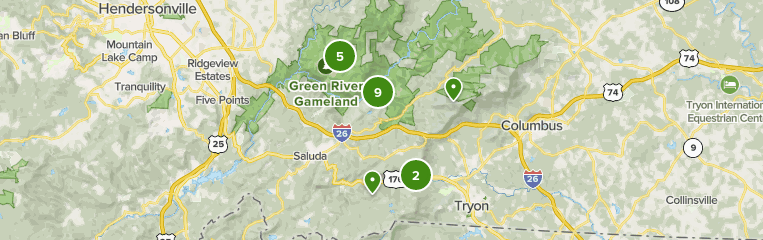 Best Trails in Saluda