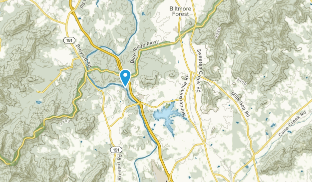 Skyland, North Carolina Map