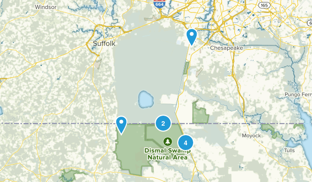 South Mills, North Carolina Map