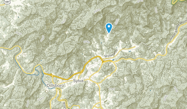 Sylva, North Carolina Map