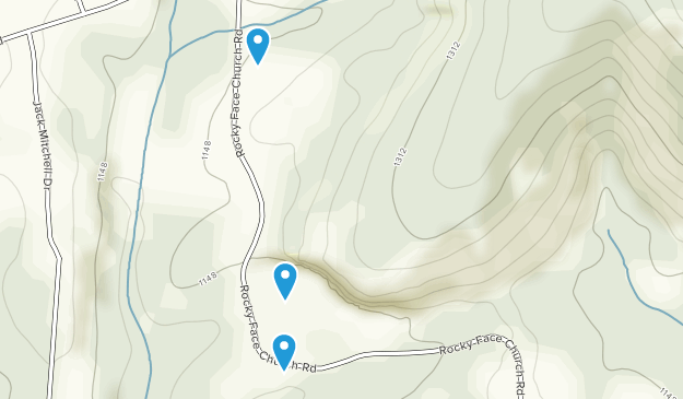 Taylorsville, North Carolina Map