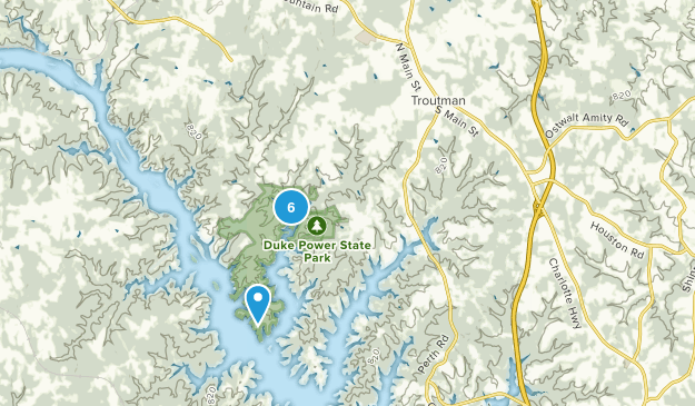 Troutman, North Carolina Map