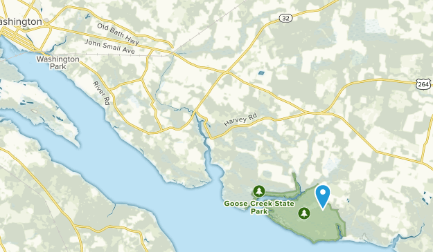 Washington, North Carolina Map