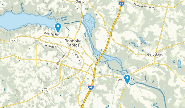 Weldon, North Carolina Map