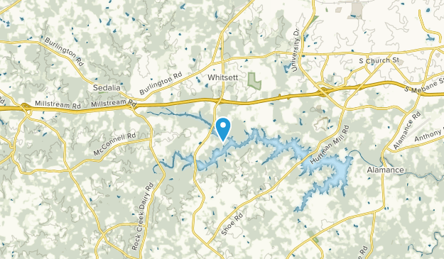 Whitsett, North Carolina Map