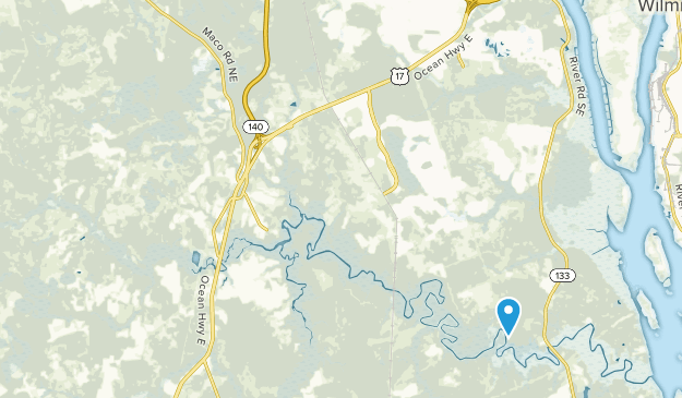 Winnabow, North Carolina Map