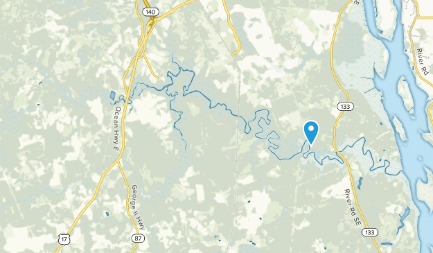 Winnabow, Caroline du Nord Map